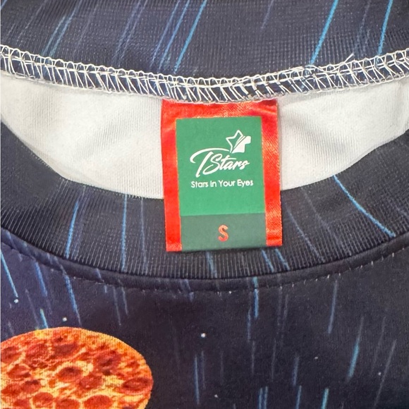 Ugly Christmas Sweater Pizza Cat 
Adult Small - Unisex - Picture 3 of 4